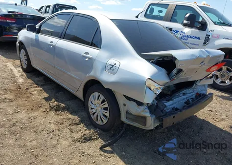 2008 Toyota Corolla Le z USA, uszkodzony, nr VIN 2T1BR32E78C861914